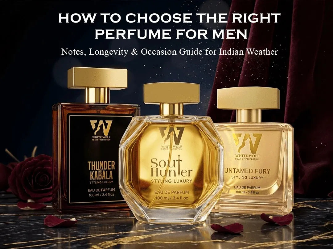 How to Choose the Right Perfume for Men | White Wolf India