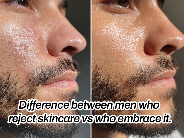 Men Who Reject Skincare vs. Men Who Embrace It