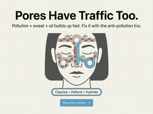 Your Skin Isn’t Dirty — It’s Suffocating: The Anti-Pollution Routine Every Indian Man Needs Today