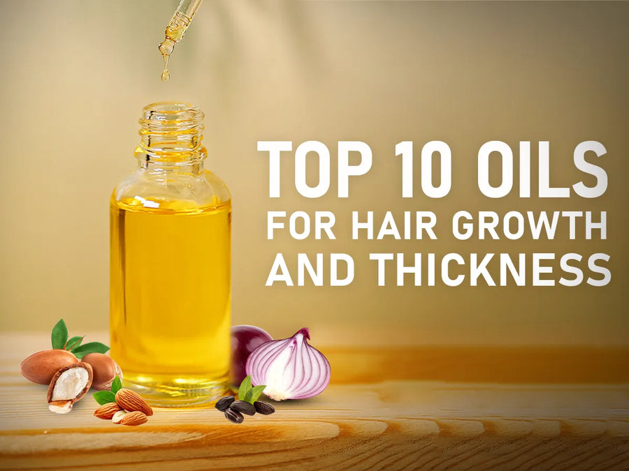 Top 10 Oils for Hair Growth and Thickness - White Wolf India