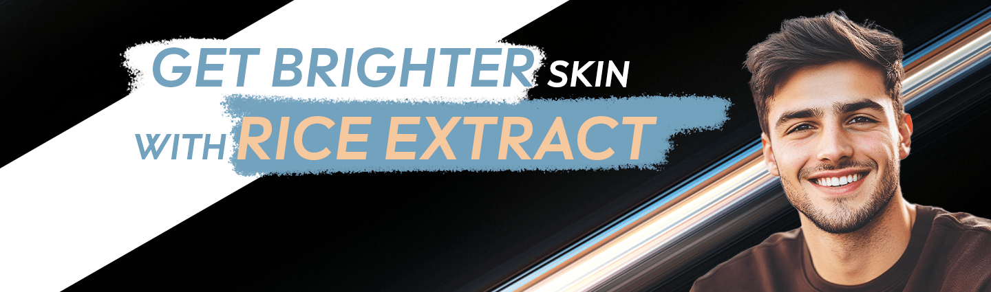 Get Brighter Skin with Rice Extract