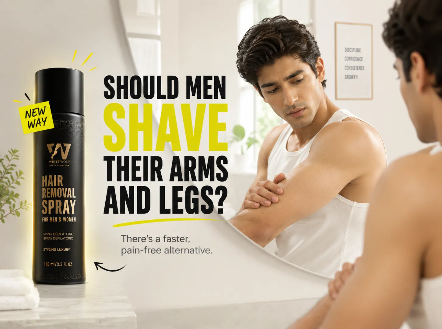 Should Men Shave Their Arms and Legs?