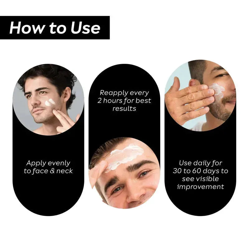 how to use sunscreen step by step