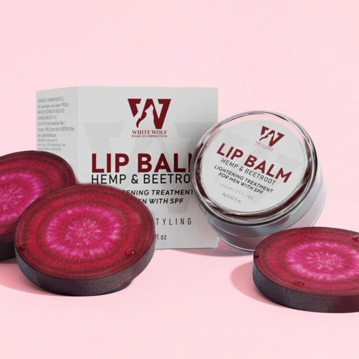 Lip Balm - Beetroot & Hemp with SPF for Smoky Dark Lips