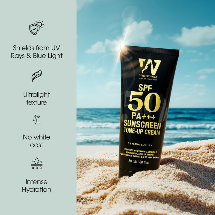 Sunscreen SPF 50 PA+++ Tone Up Cream