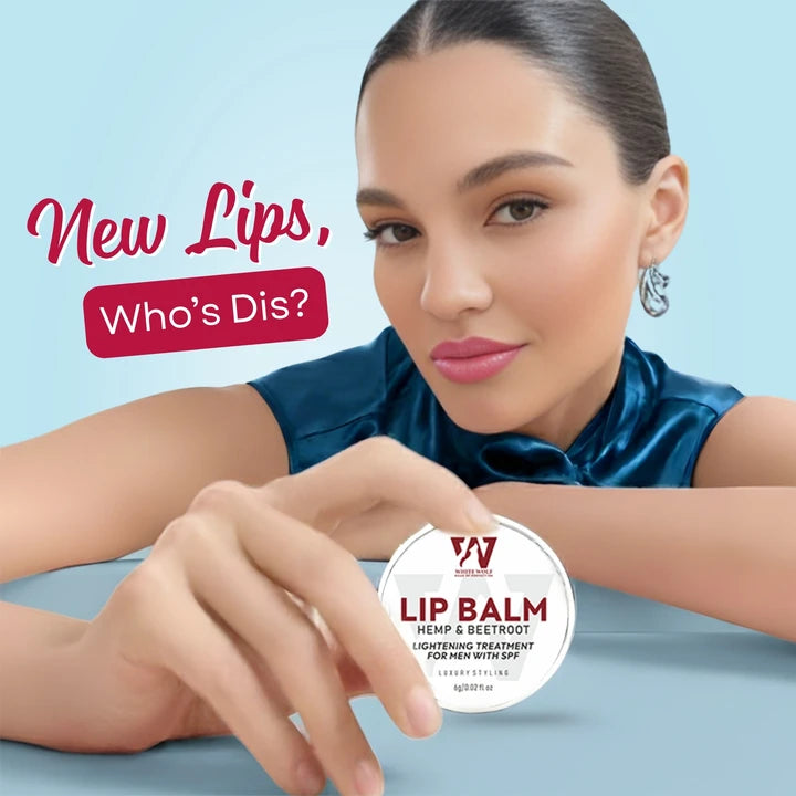 Lip Balm - Beetroot & Hemp with SPF for Smoky Dark Lips