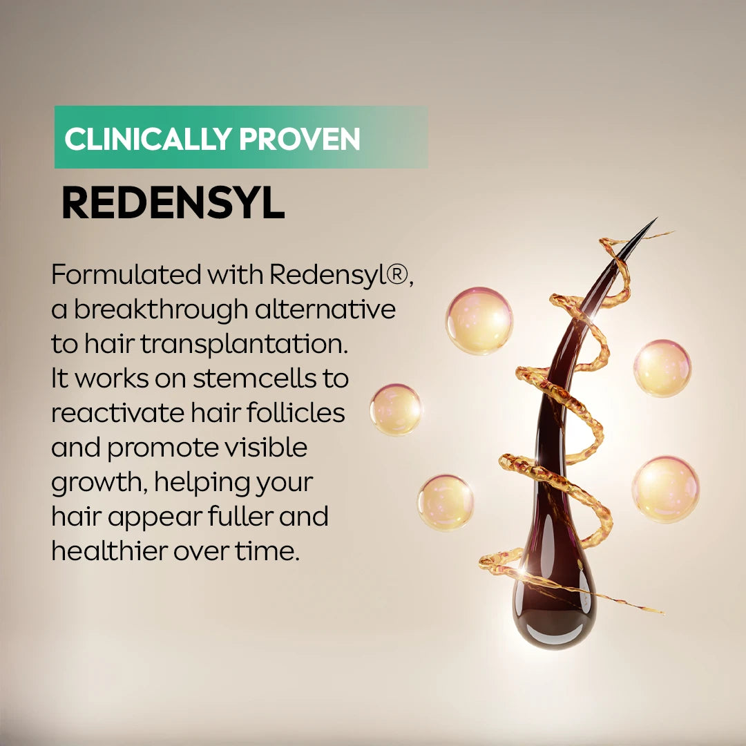 Hair serum for hair growth with Redensyl AnaGain Capilia Longa Baicapil 