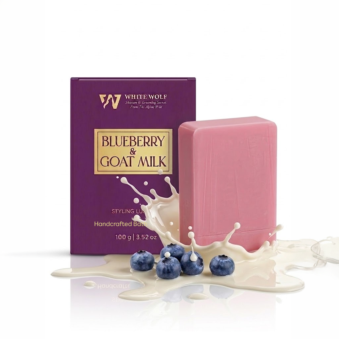 Blue Berry And Goat Milk Soap