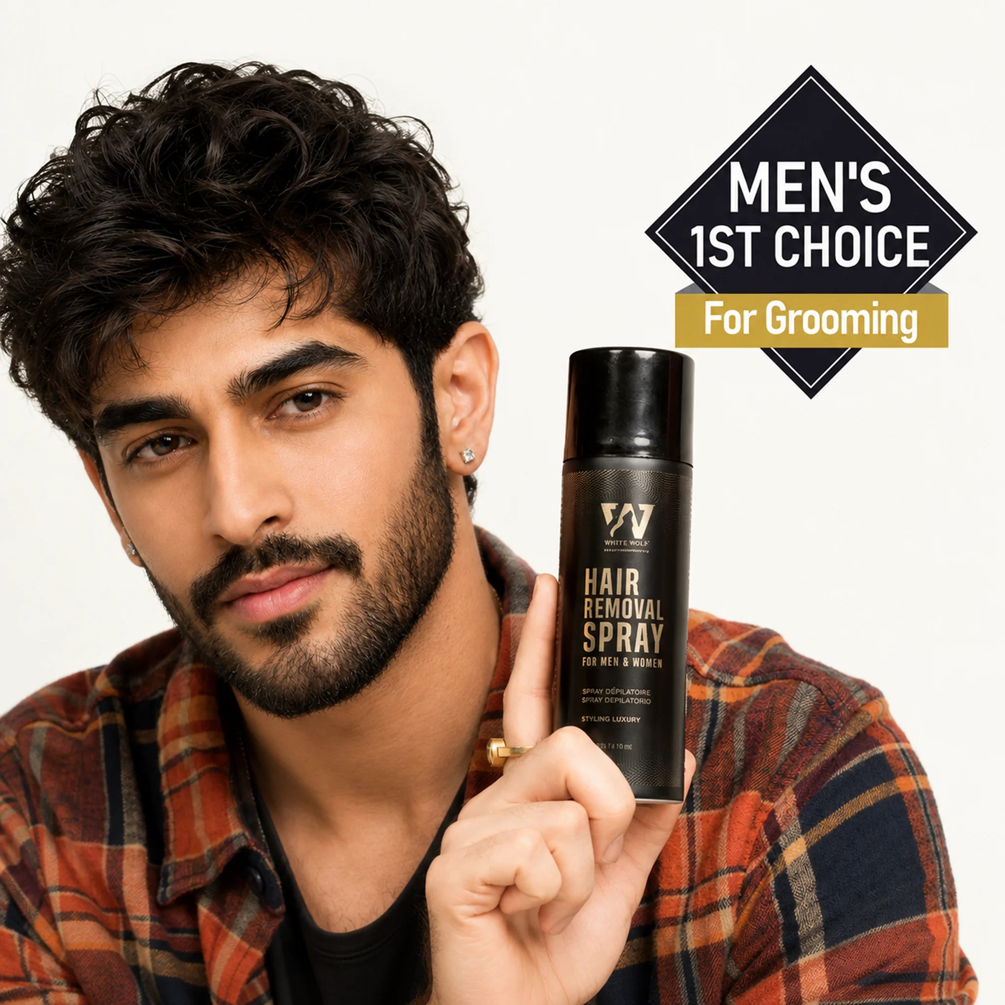 Hair Removal Spray for Men & Women