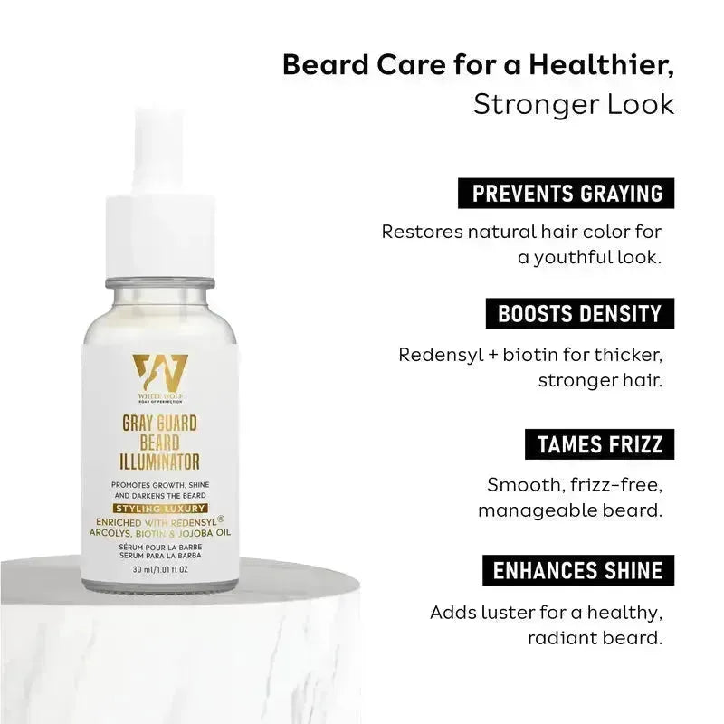 white wolf beard serum benefits