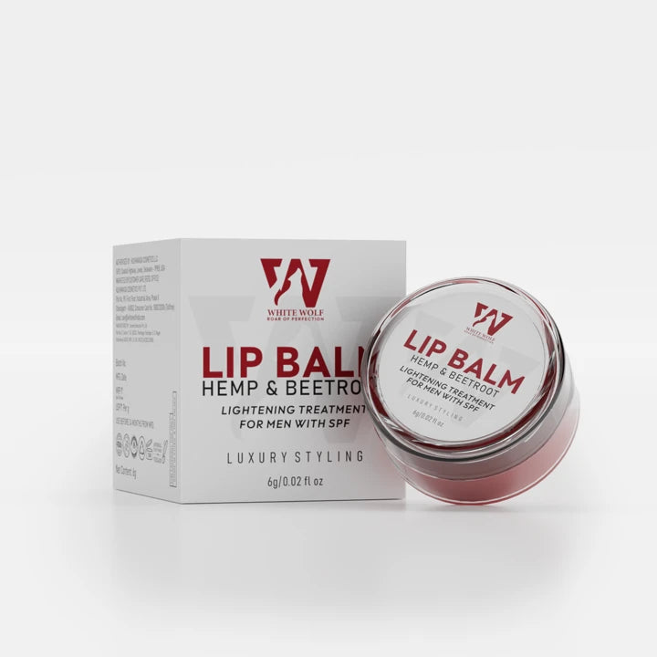 Lip Balm - Beetroot & Hemp with SPF for Smoky Dark Lips