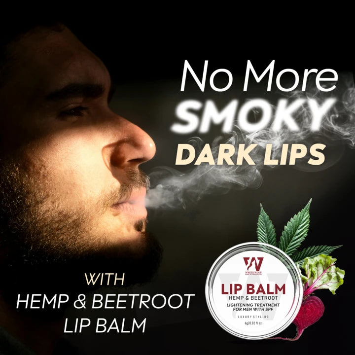 Lip Balm - Beetroot & Hemp with SPF for Smoky Dark Lips
