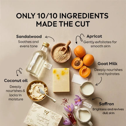 SandalWood & Saffron Soap