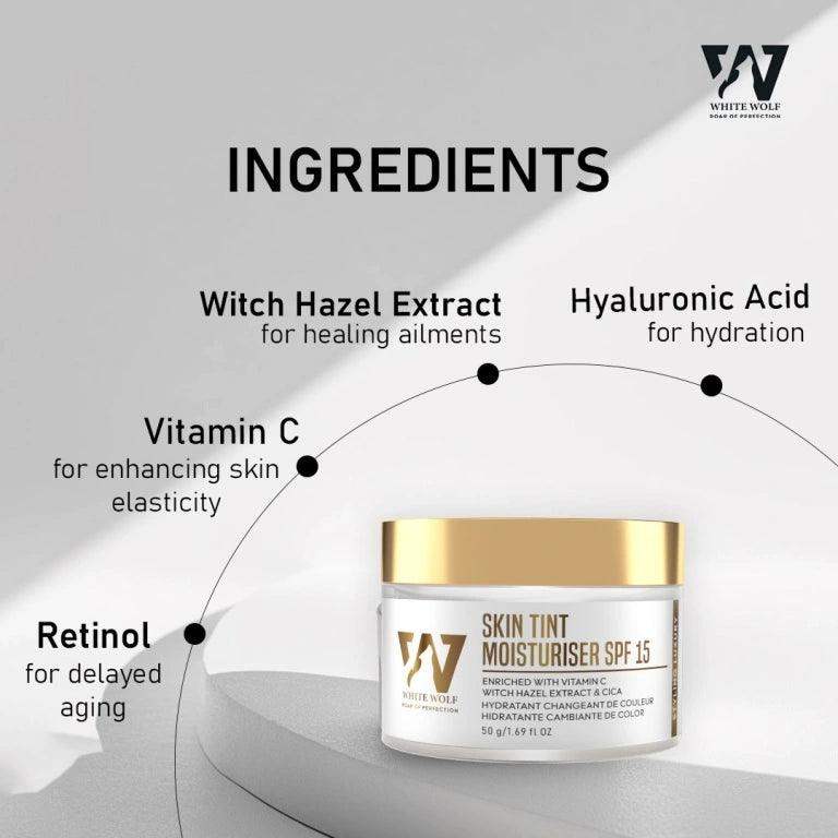 Skin Tint Moisturiser SPF-15 For All Skin Tones