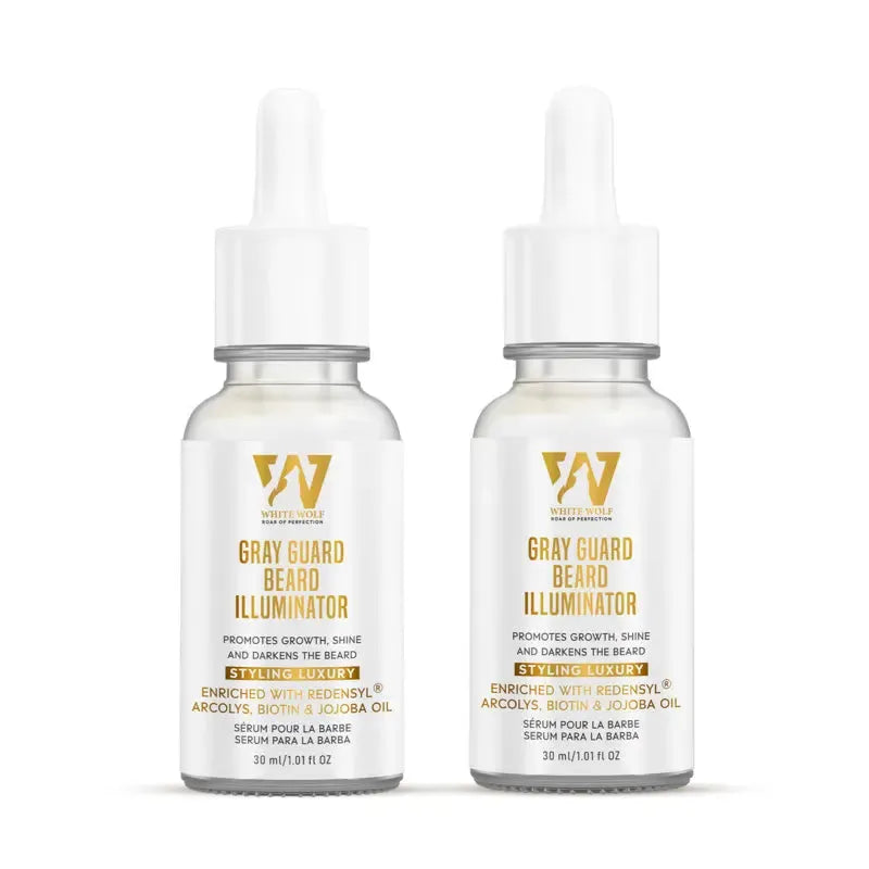 combo front set of 2 beard serum