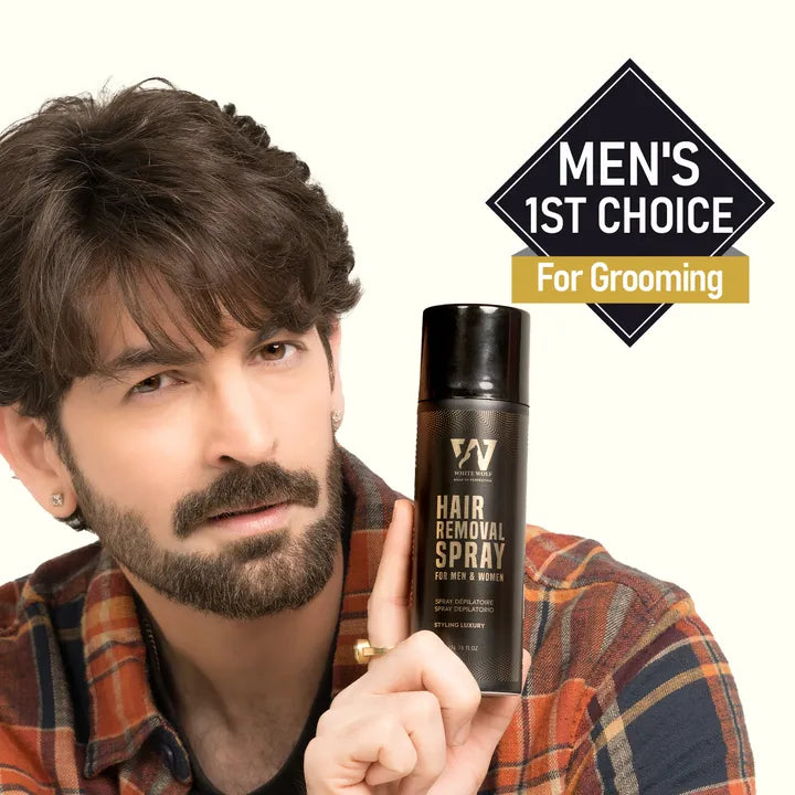 Hair Removal Spray for Men & Women