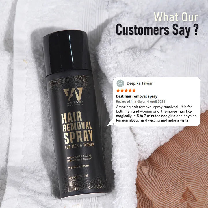 Hair Removal Spray for Men & Women