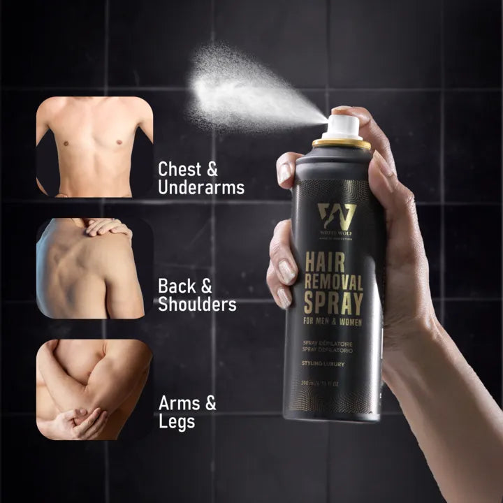 Hair Removal Spray for Men & Women